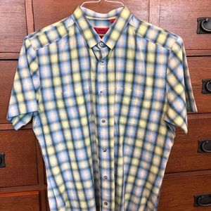 Hugo Boss | SS Slim fit Plaid | Size L